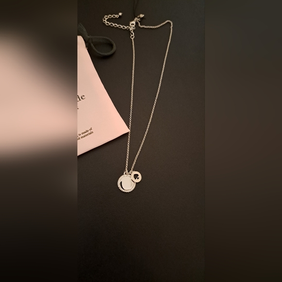 NWT The Spade Pave Pendant necklace - Picture 3 of 3